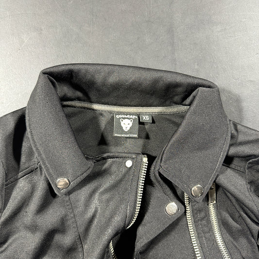 Biker jacket - Black - Size XS