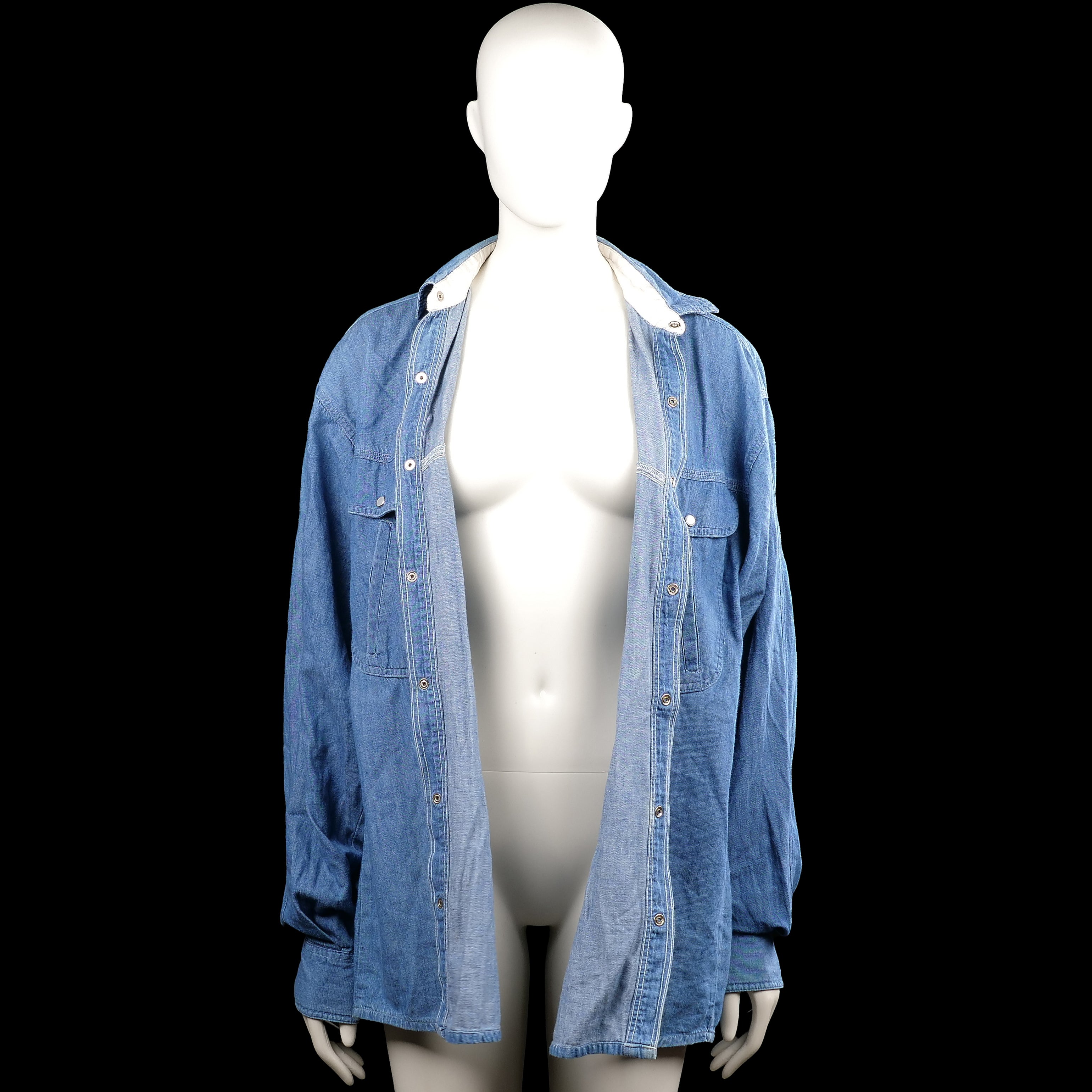 Shirt - Denim Blue - Size M
