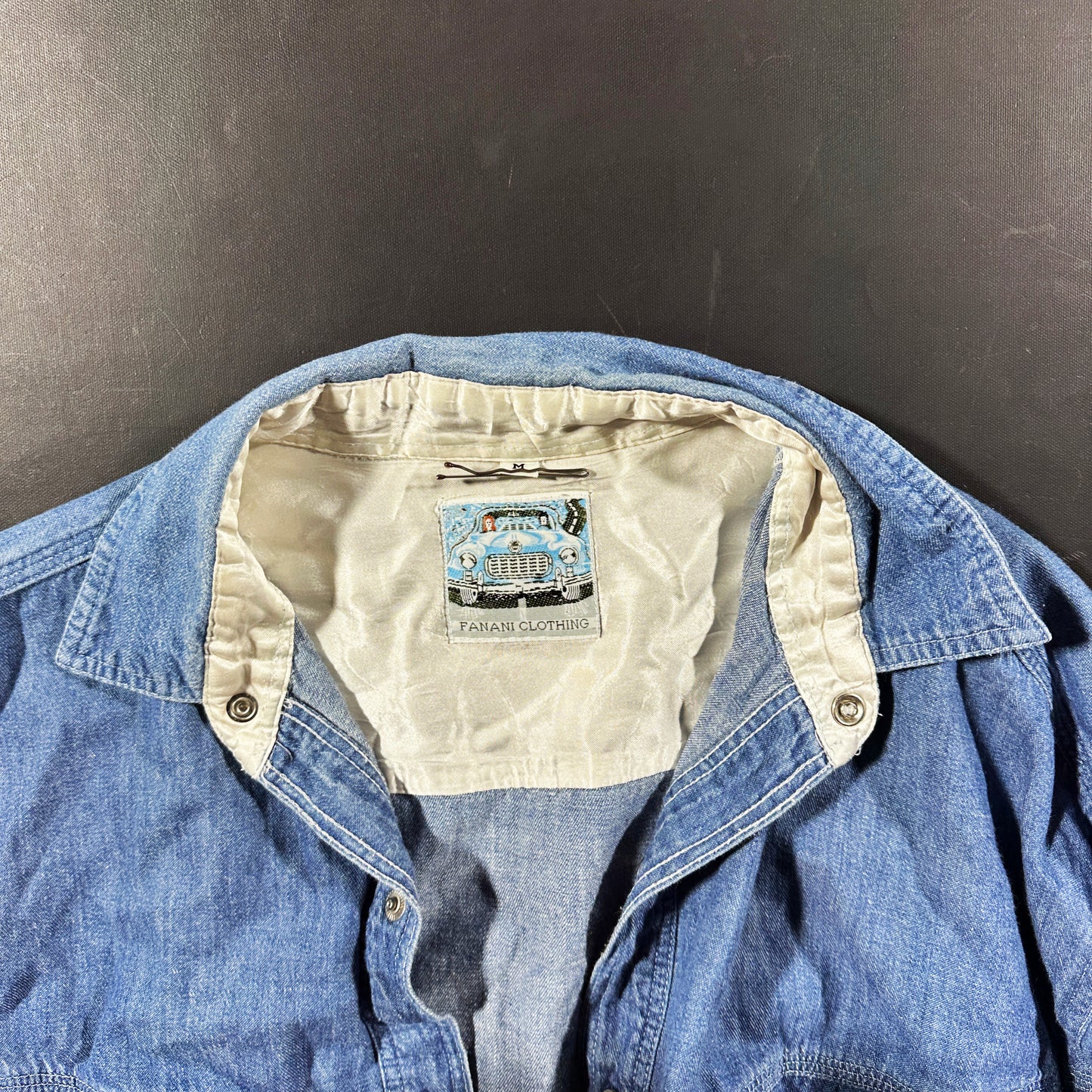 Shirt - Denim Blue - Size M