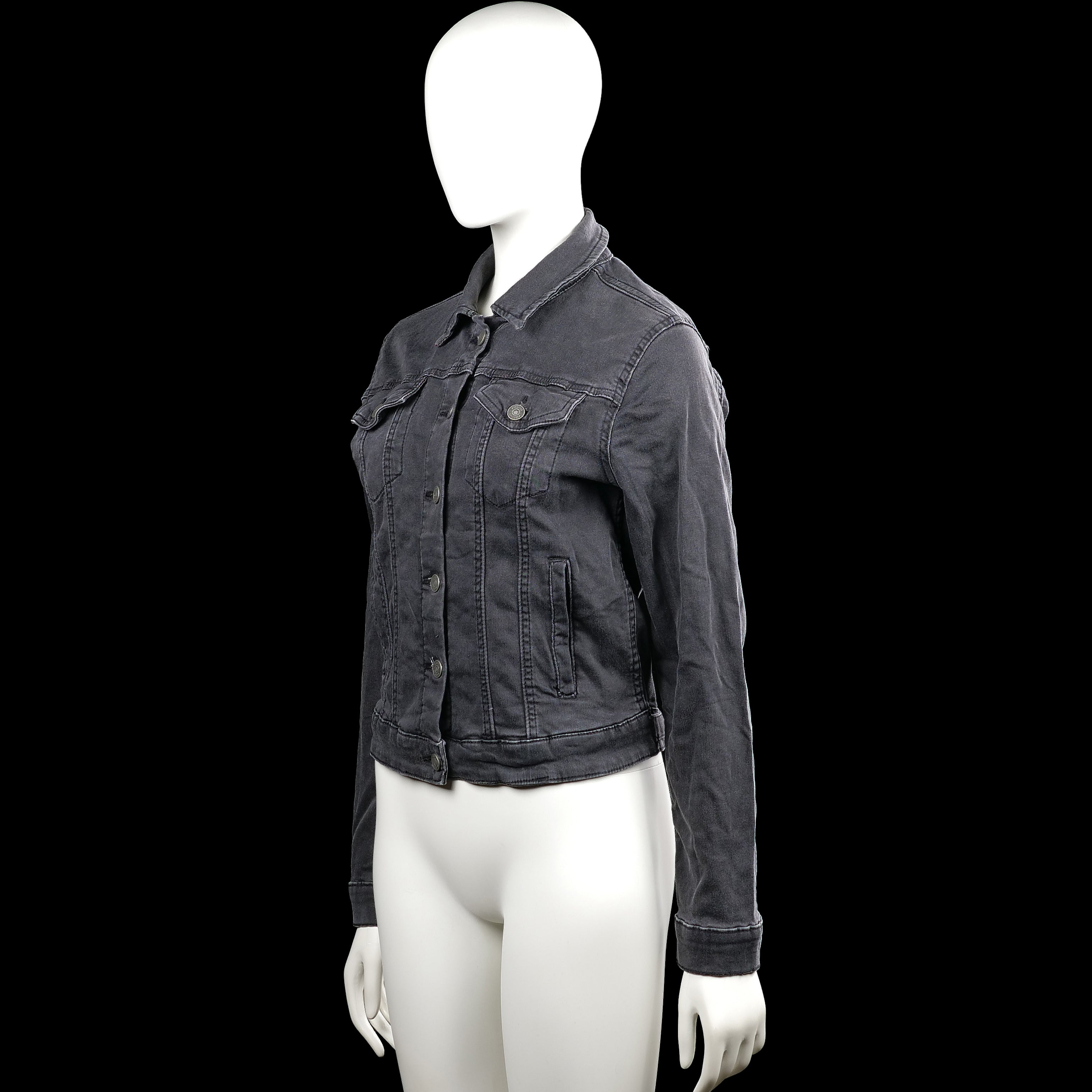 Denim jacket - Charcoal - Size M