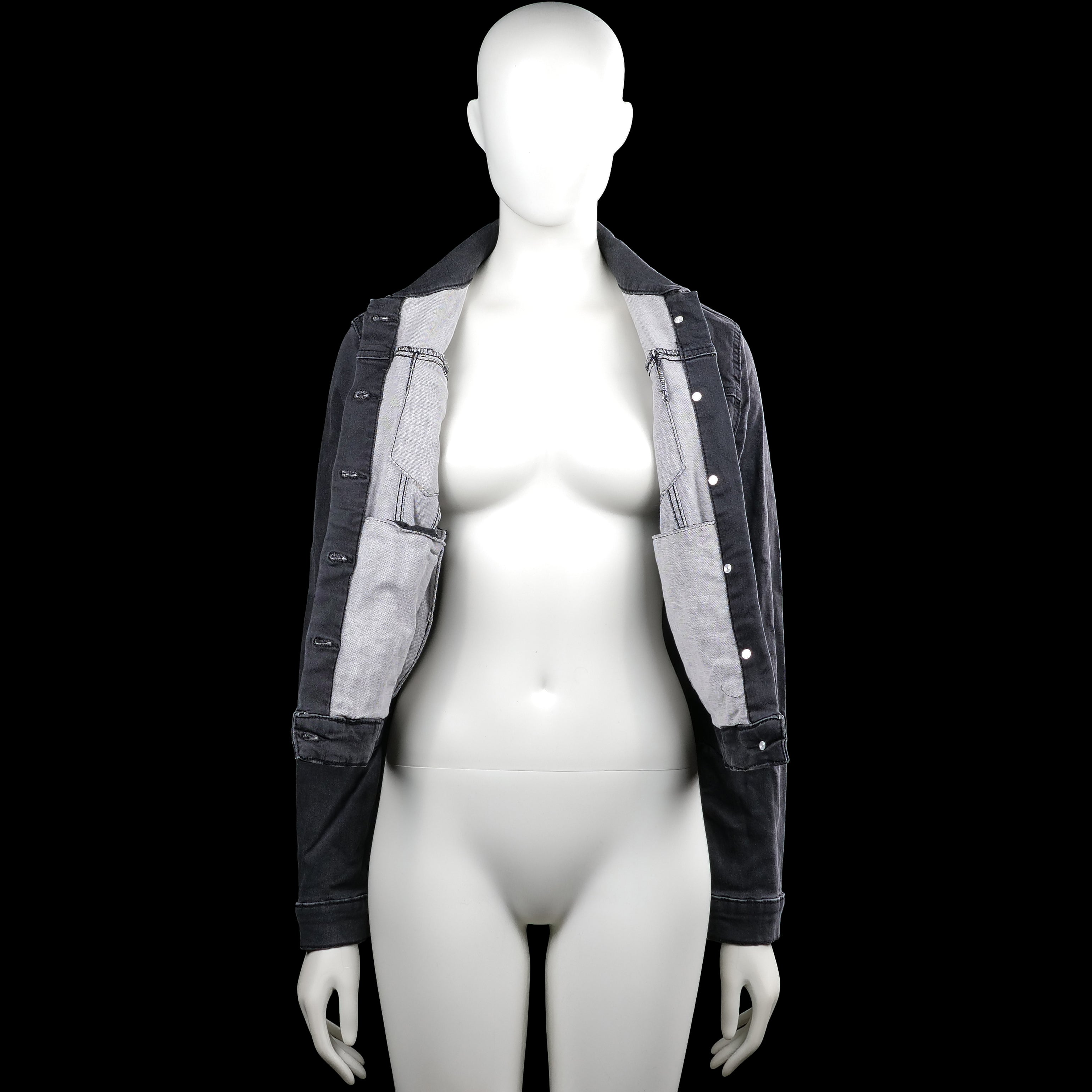 Denim jacket - Charcoal - Size M