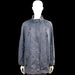 Bonita - Parka - Gray - Size 44 - Gray solid long-sleeve jacket with a high neck and a concealed front zipper closure. Features zippered pockets and plain cuffs with a curved hem.
