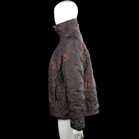 Padded jacket - Black & Red - Size L