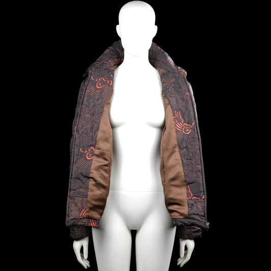 Padded jacket - Black & Red - Size L