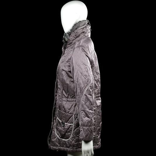 Padded coat - Gray - Size M