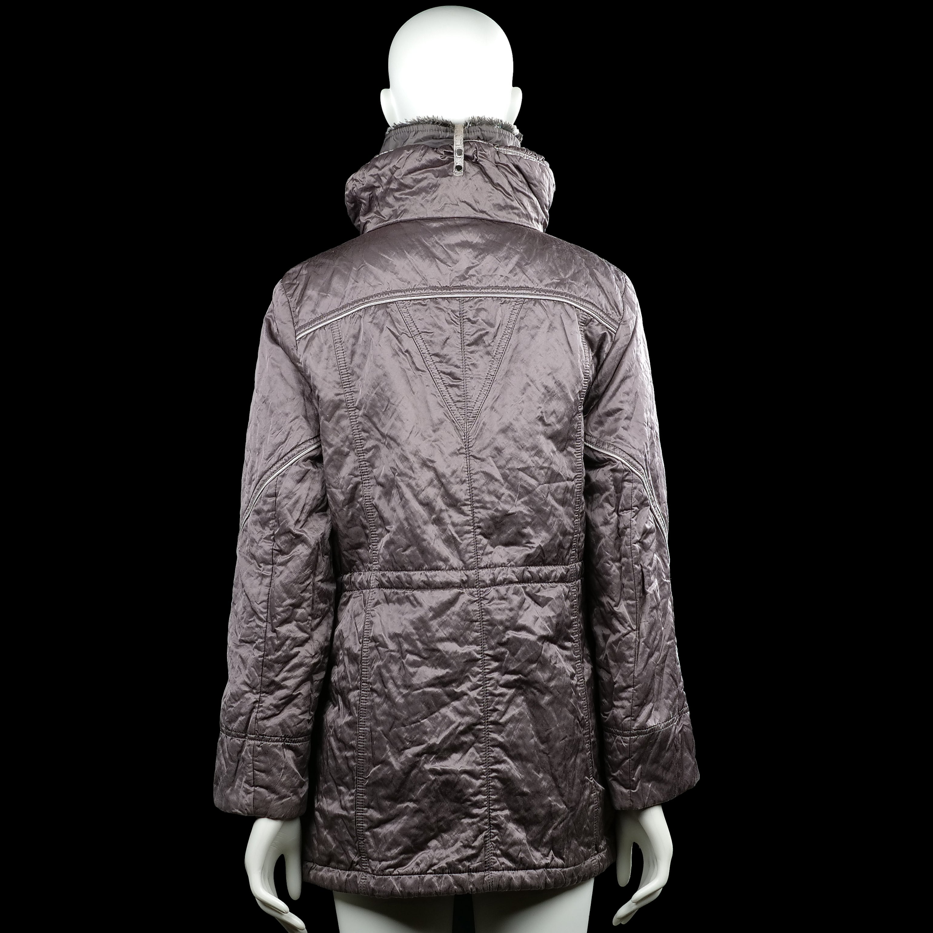 Padded coat - Gray - Size M