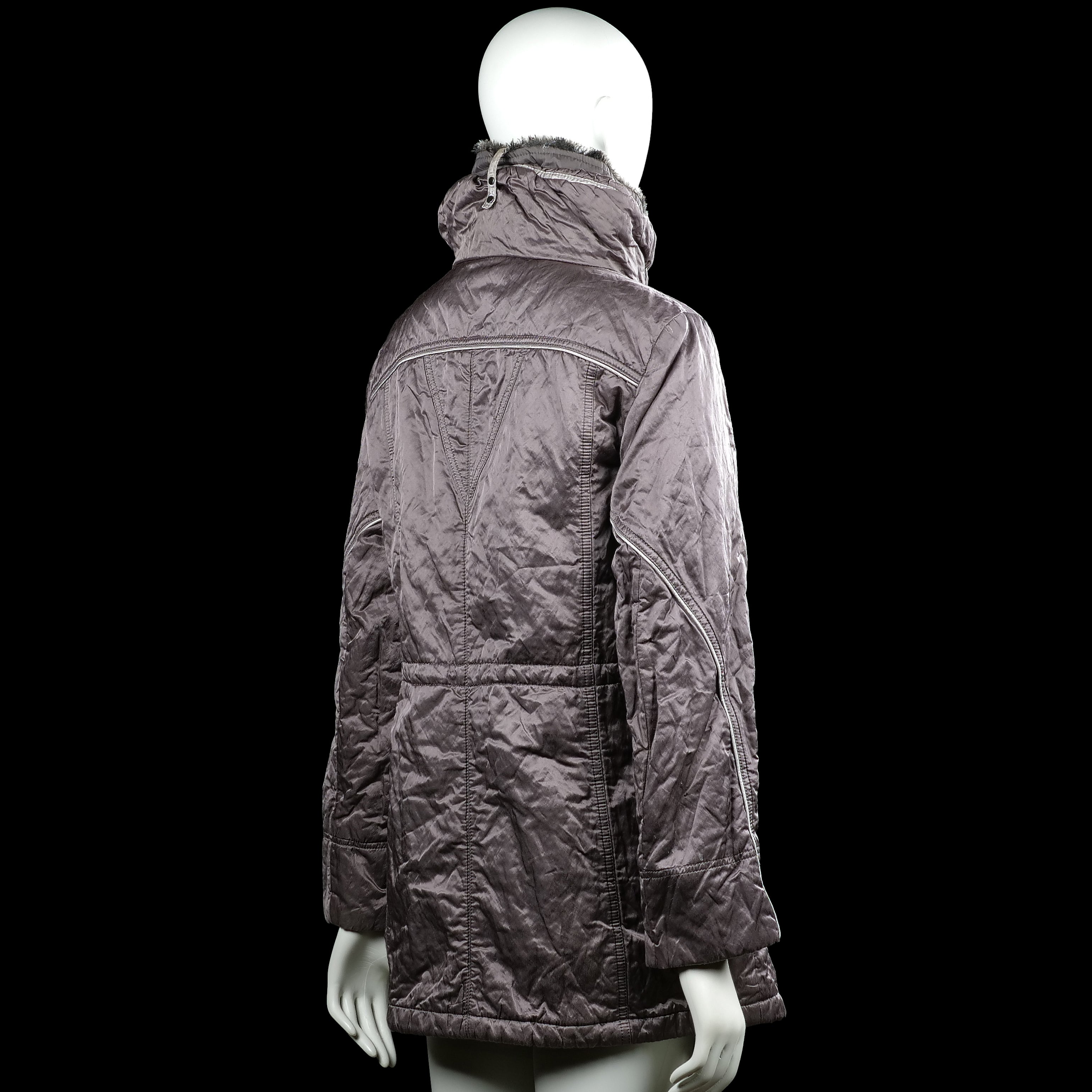 Padded coat - Gray - Size M