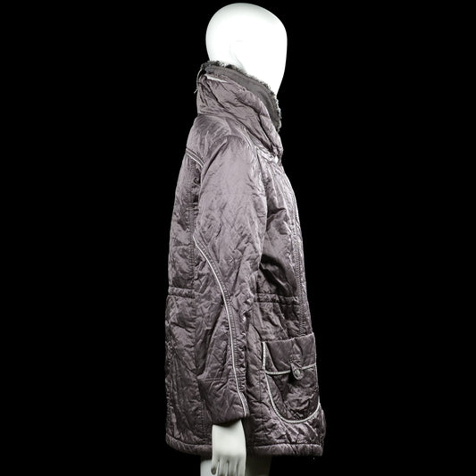 Padded coat - Gray - Size M