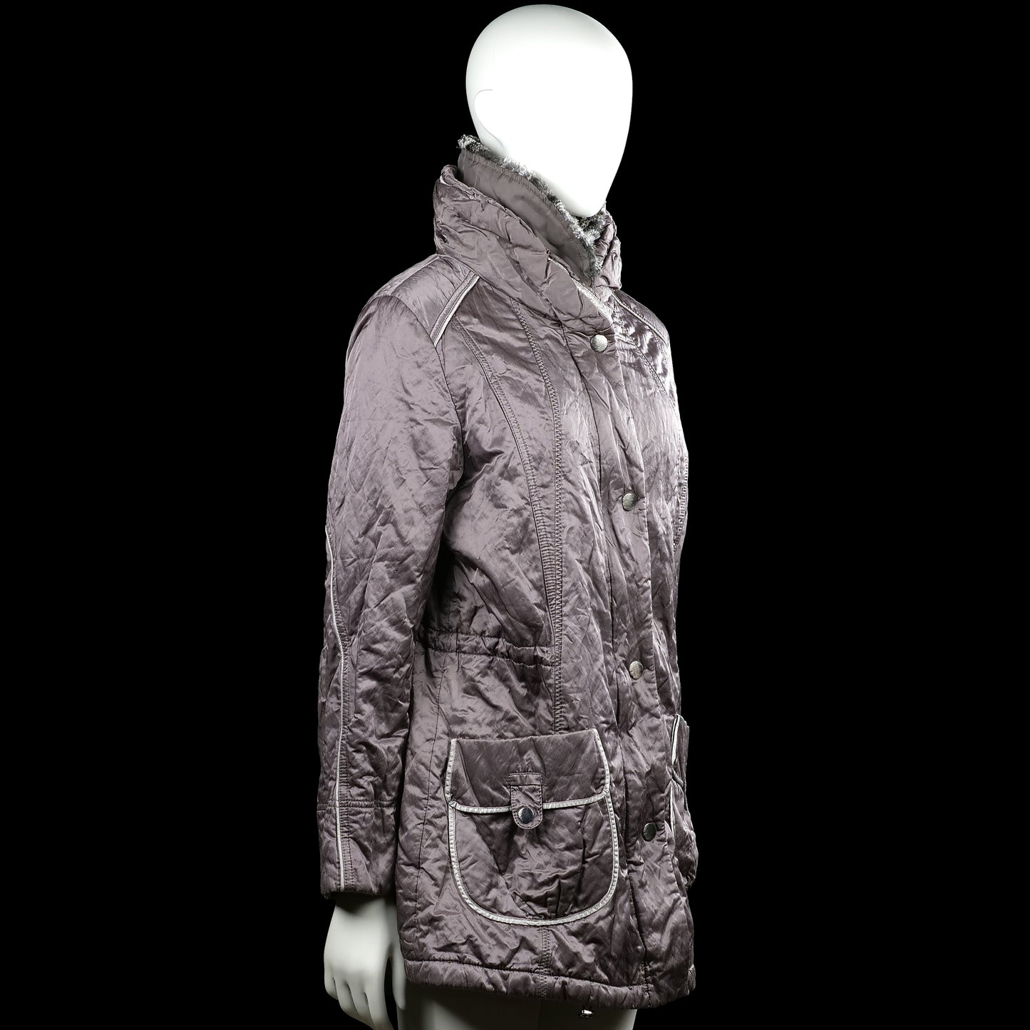 Padded coat - Gray - Size M