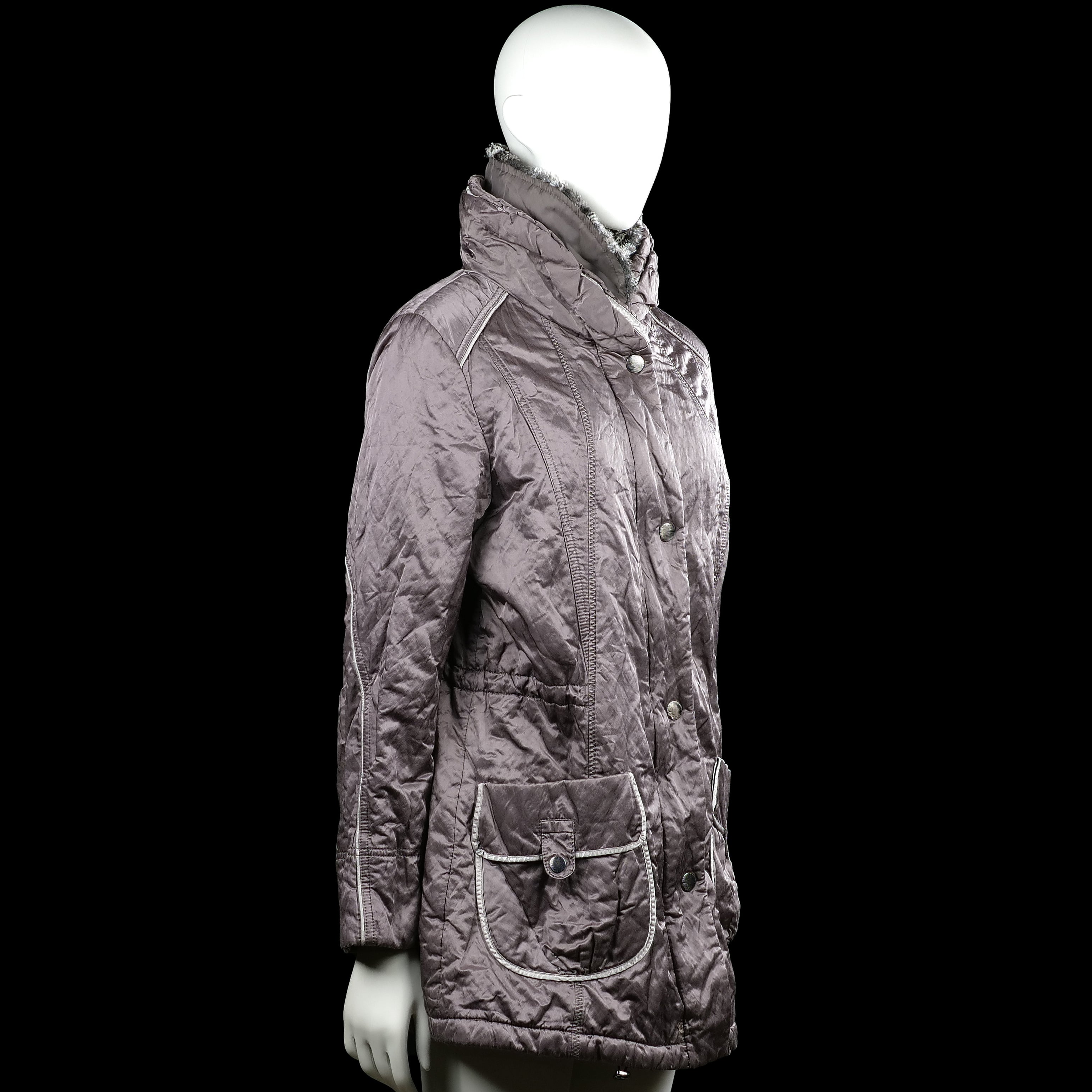 Padded coat - Gray - Size M