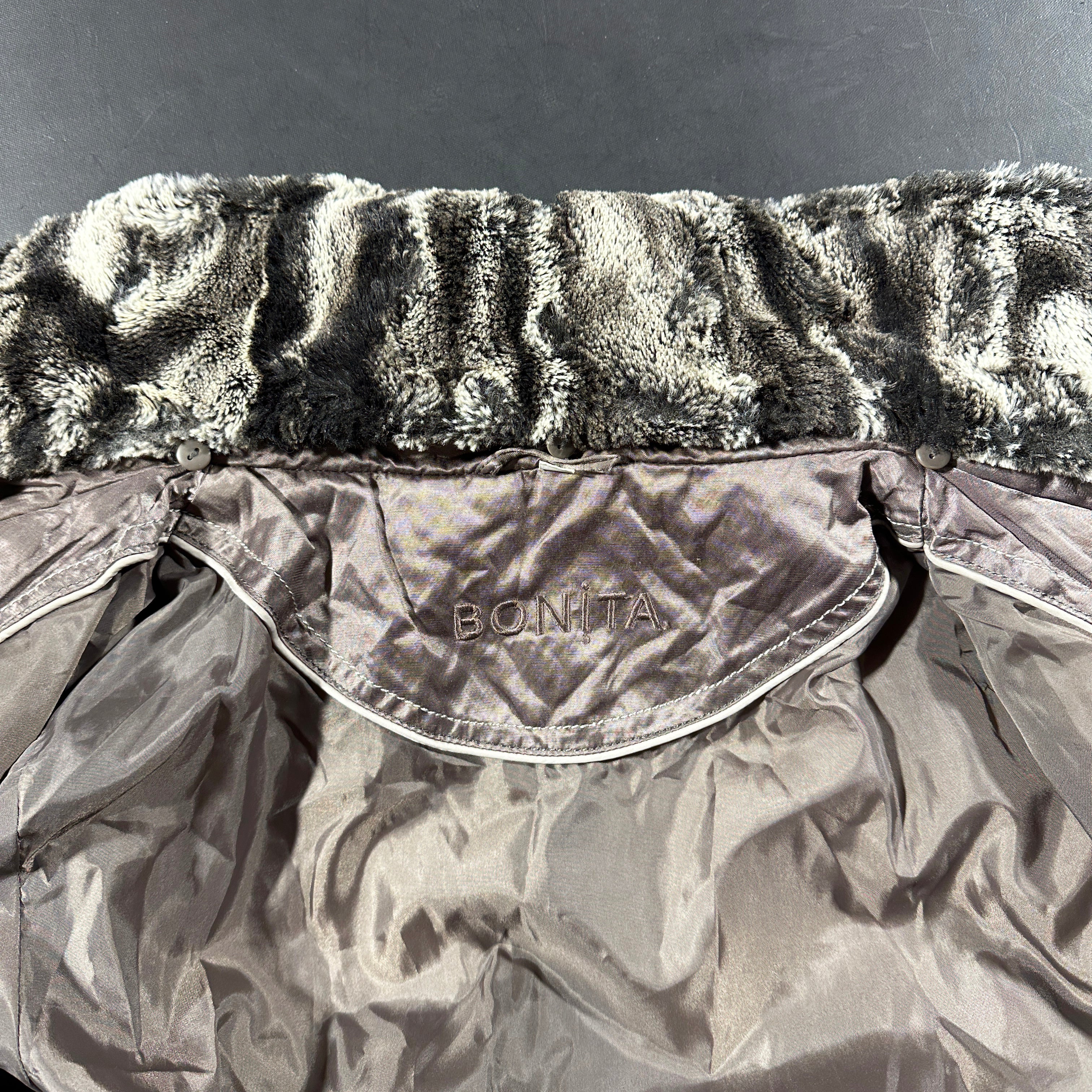 Padded coat - Gray - Size M