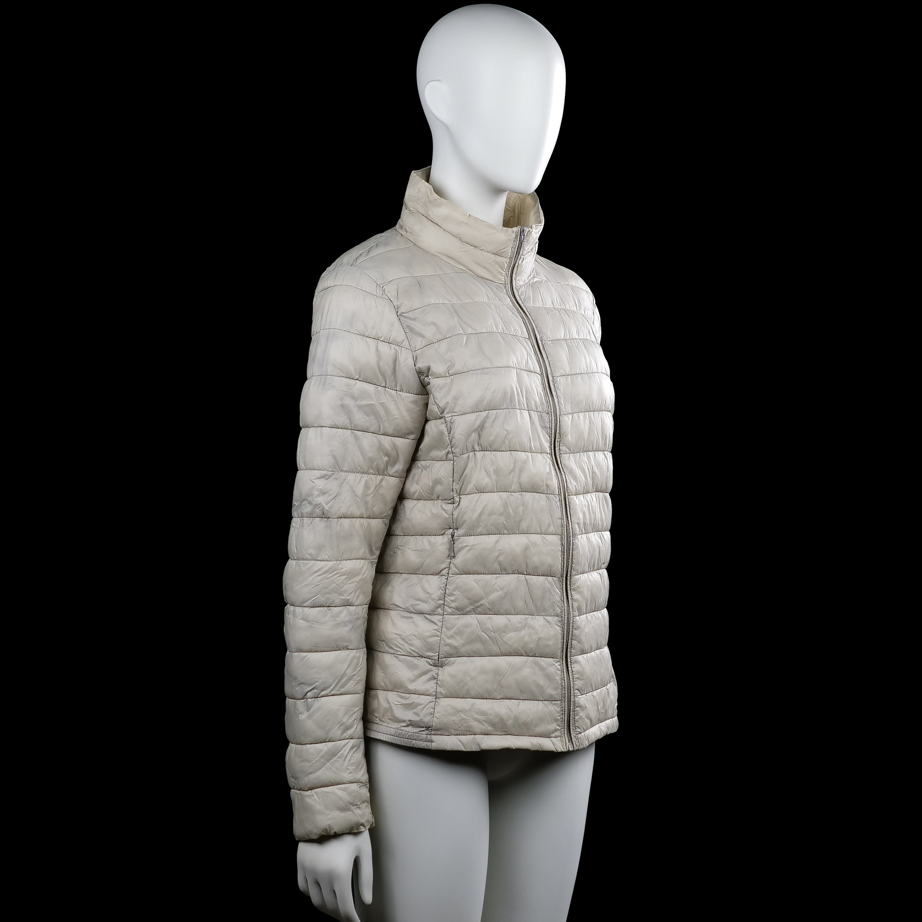 Padded jacket - Beige - Size L