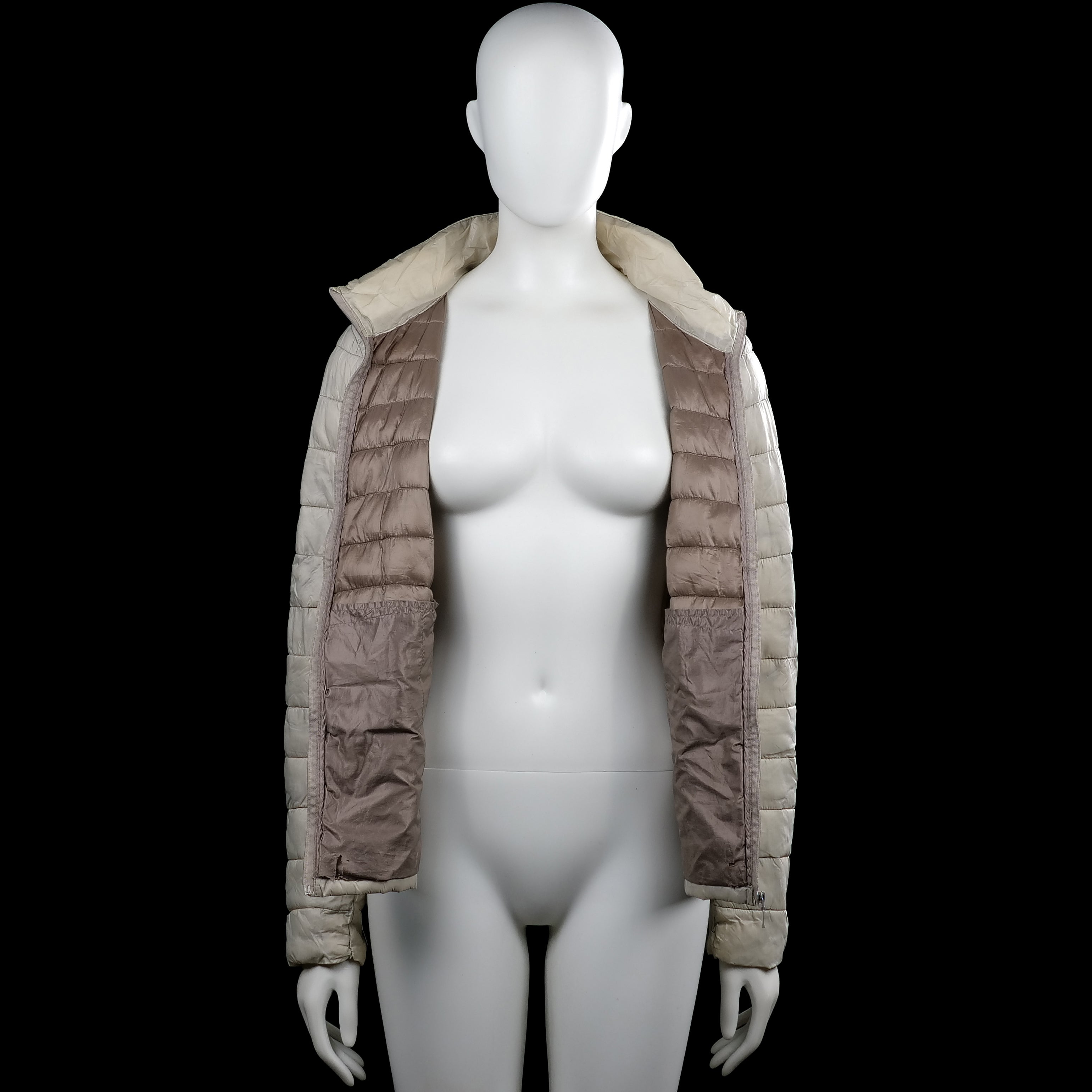 Padded jacket - Beige - Size L