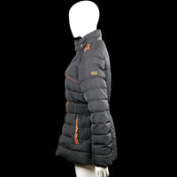 Padded coat - Black & Brown - Size M