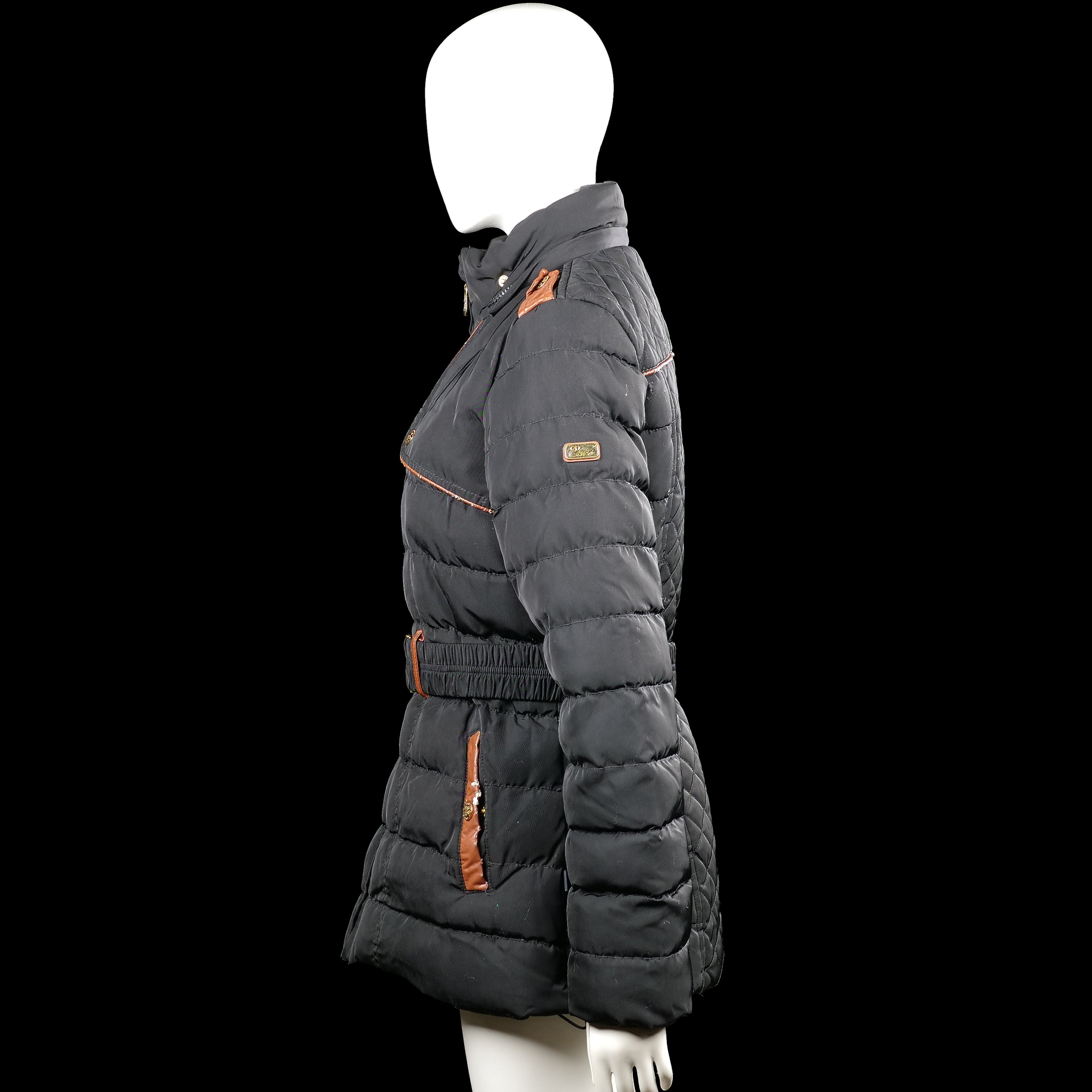 Padded coat - Black & Brown - Size M