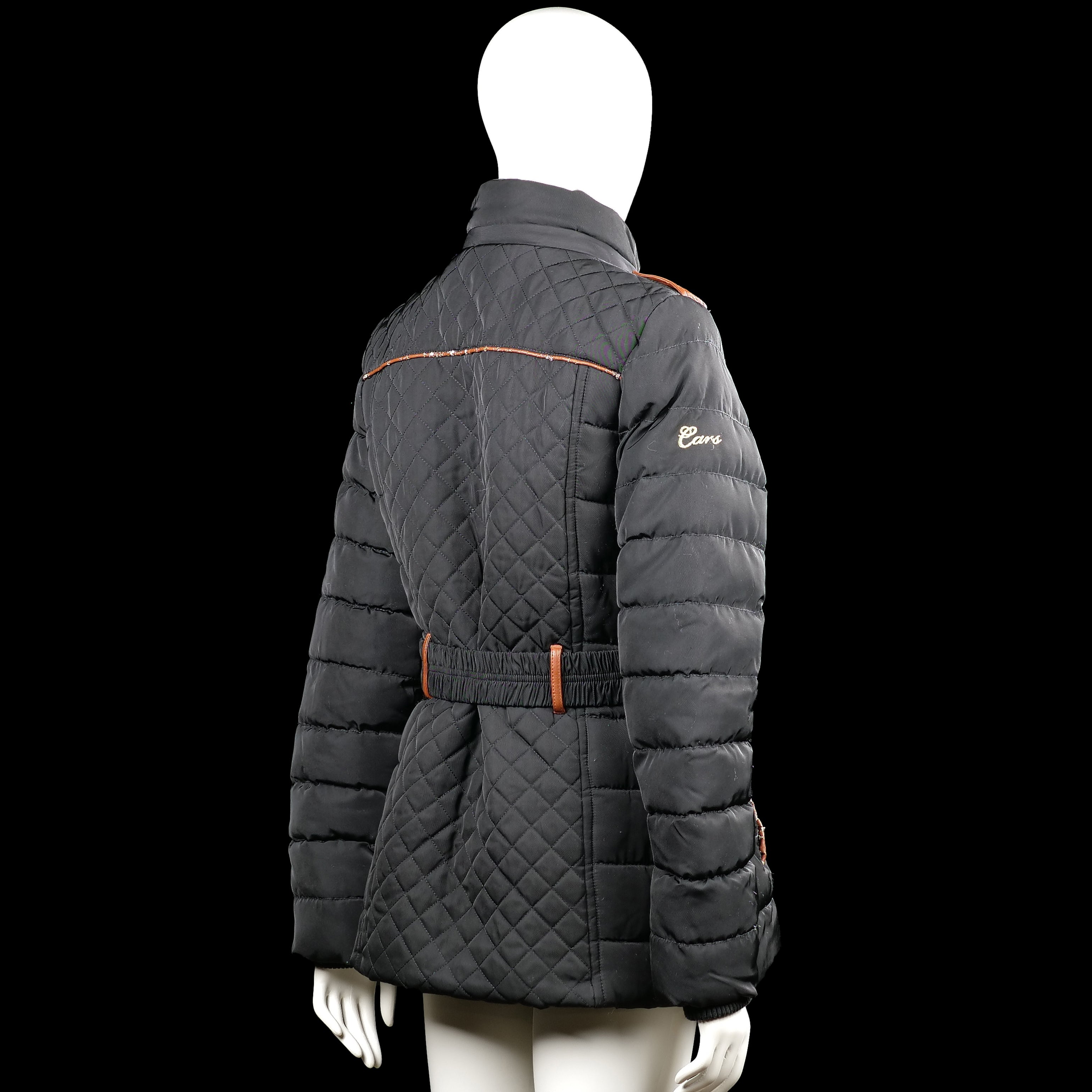 Padded coat - Black & Brown - Size M