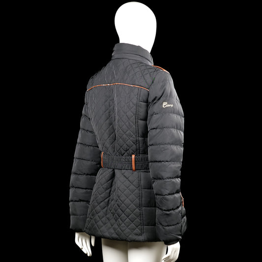 Padded coat - Black & Brown - Size M