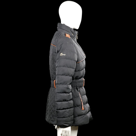 Padded coat - Black & Brown - Size M