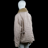 Padded jacket - Beige & Camel - Size XL