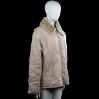 Padded jacket - Beige & Camel - Size XL
