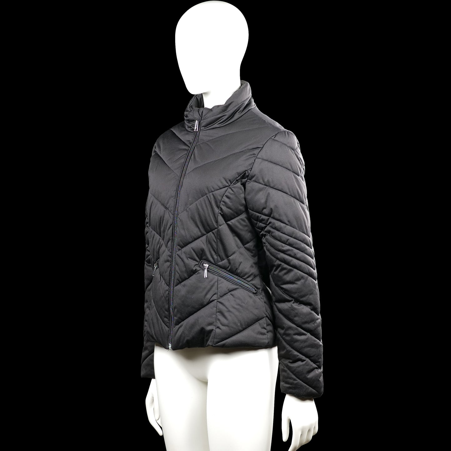Padded jacket - Black - Size 36