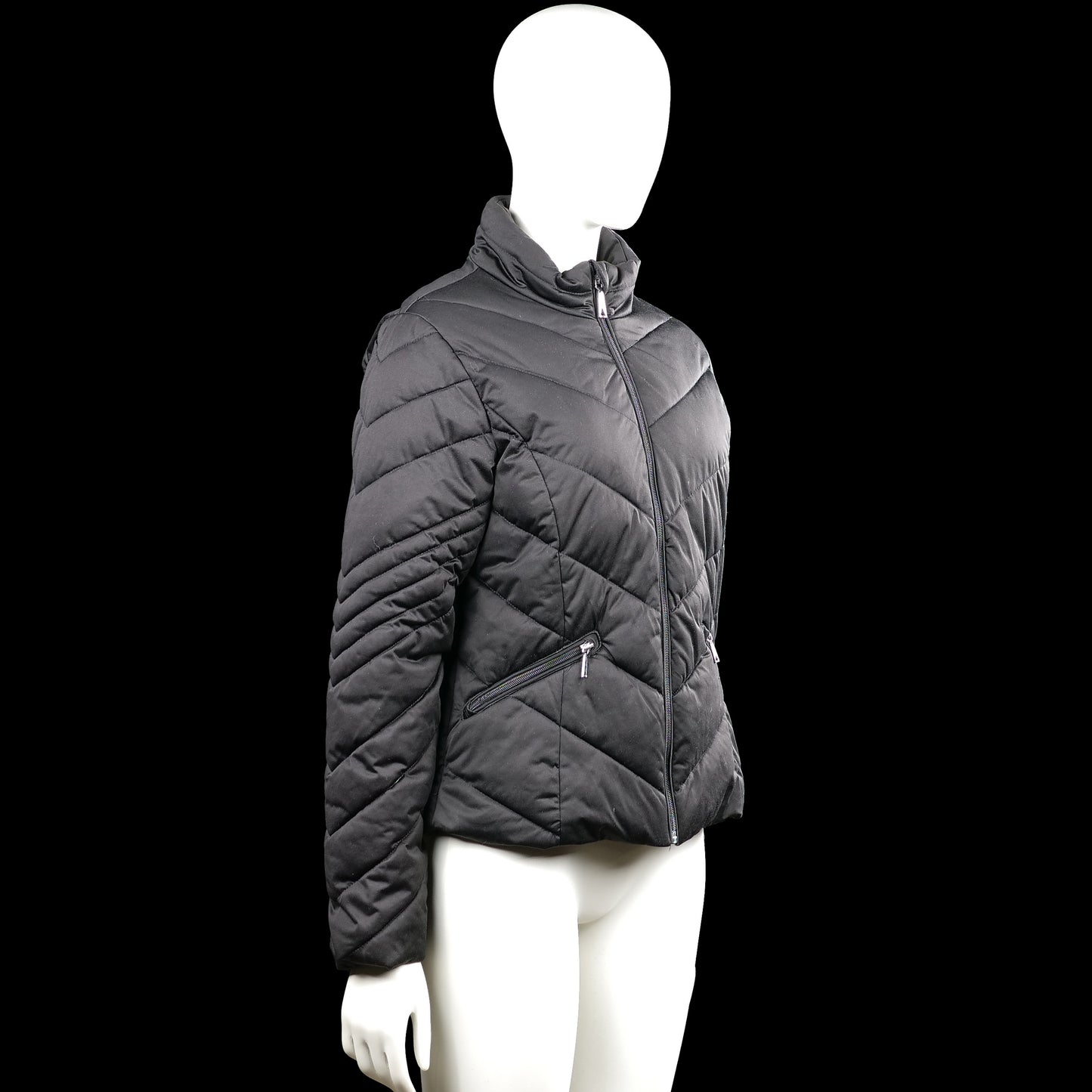 Padded jacket - Black - Size 36