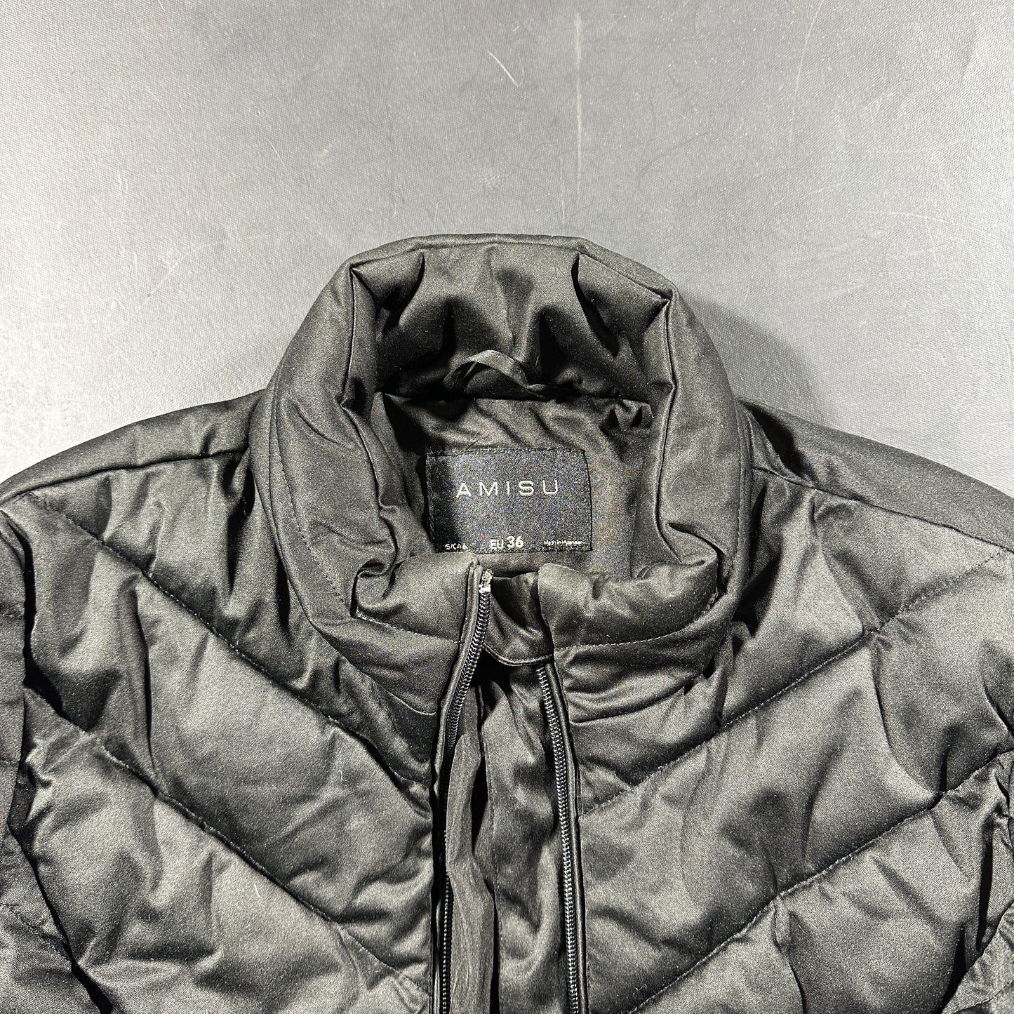 Padded jacket - Black - Size 36
