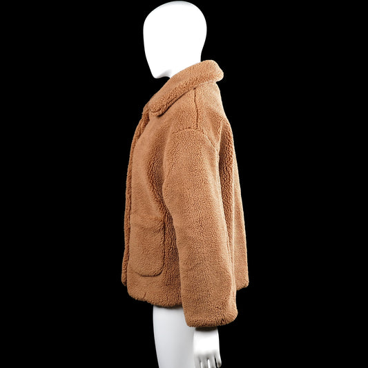 Fur jacket - Camel - Size L