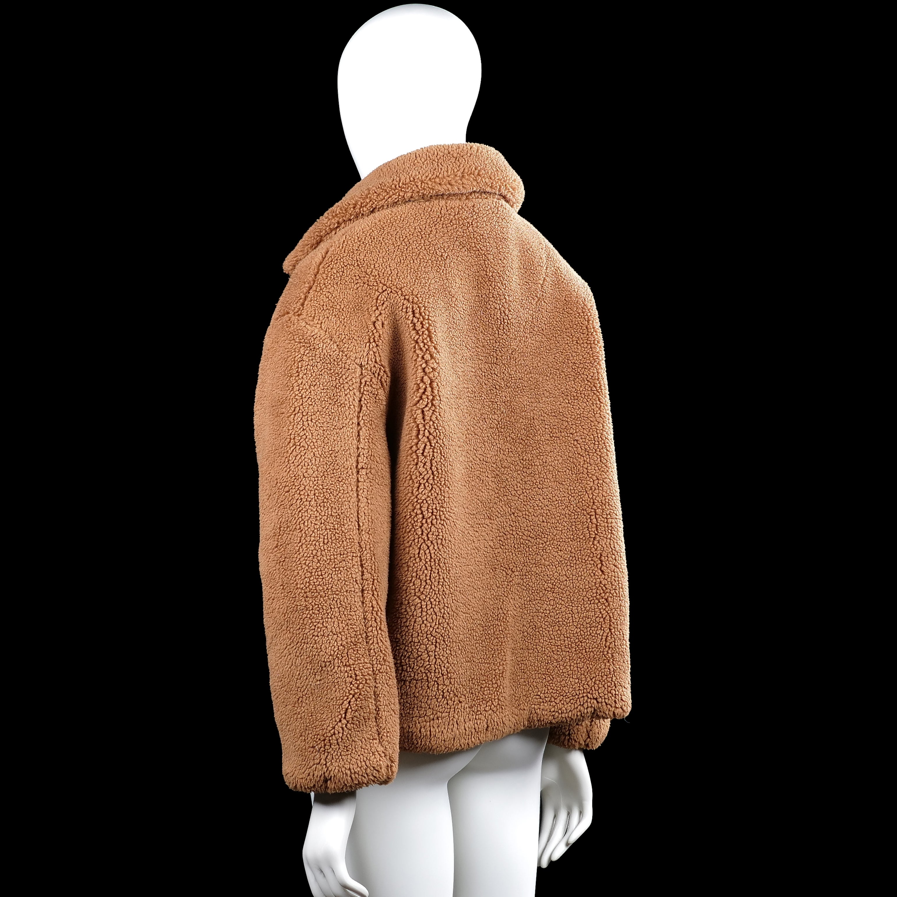 Fur jacket - Camel - Size L