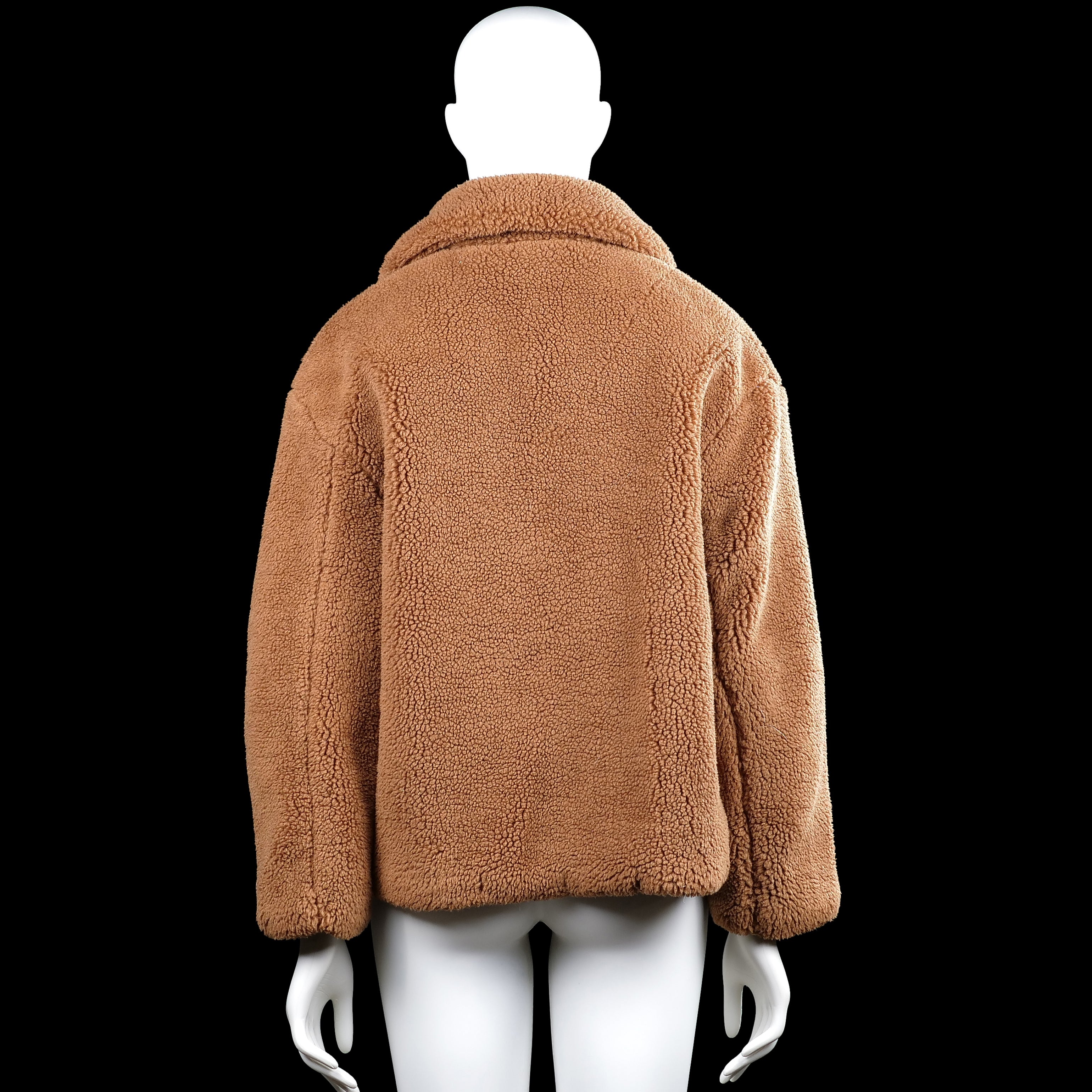 Fur jacket - Camel - Size L