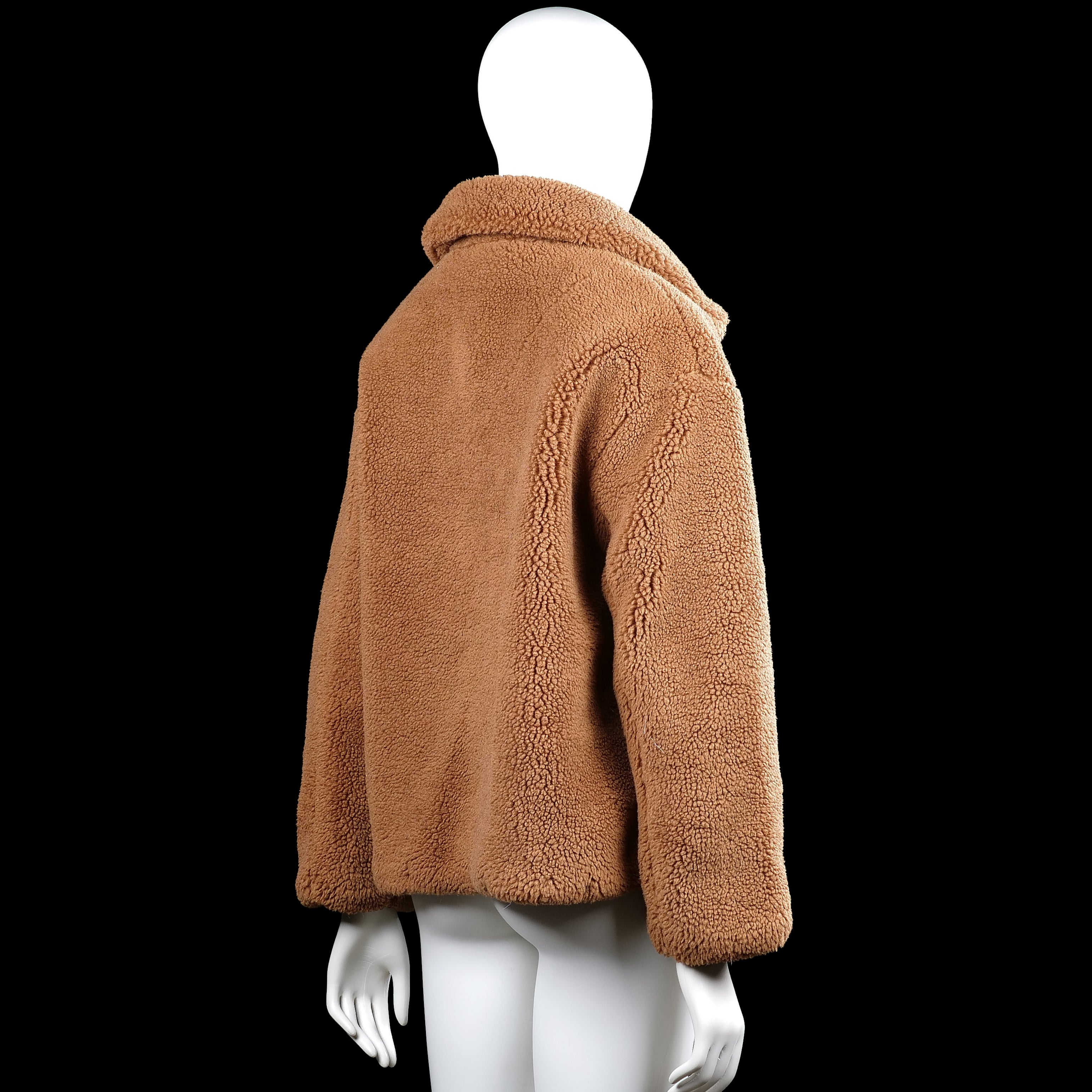 Fur jacket - Camel - Size L