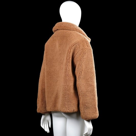 Fur jacket - Camel - Size L