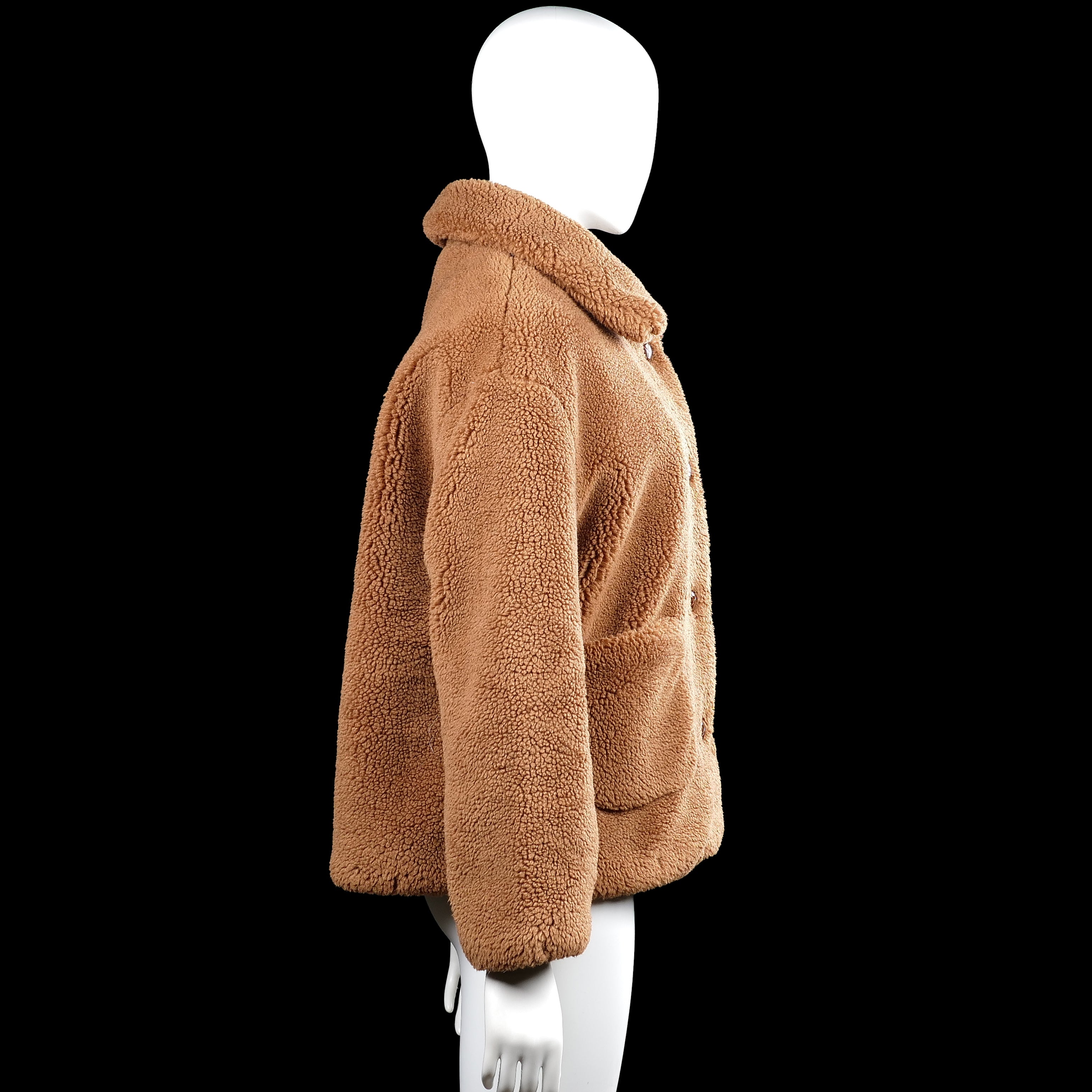 Fur jacket - Camel - Size L
