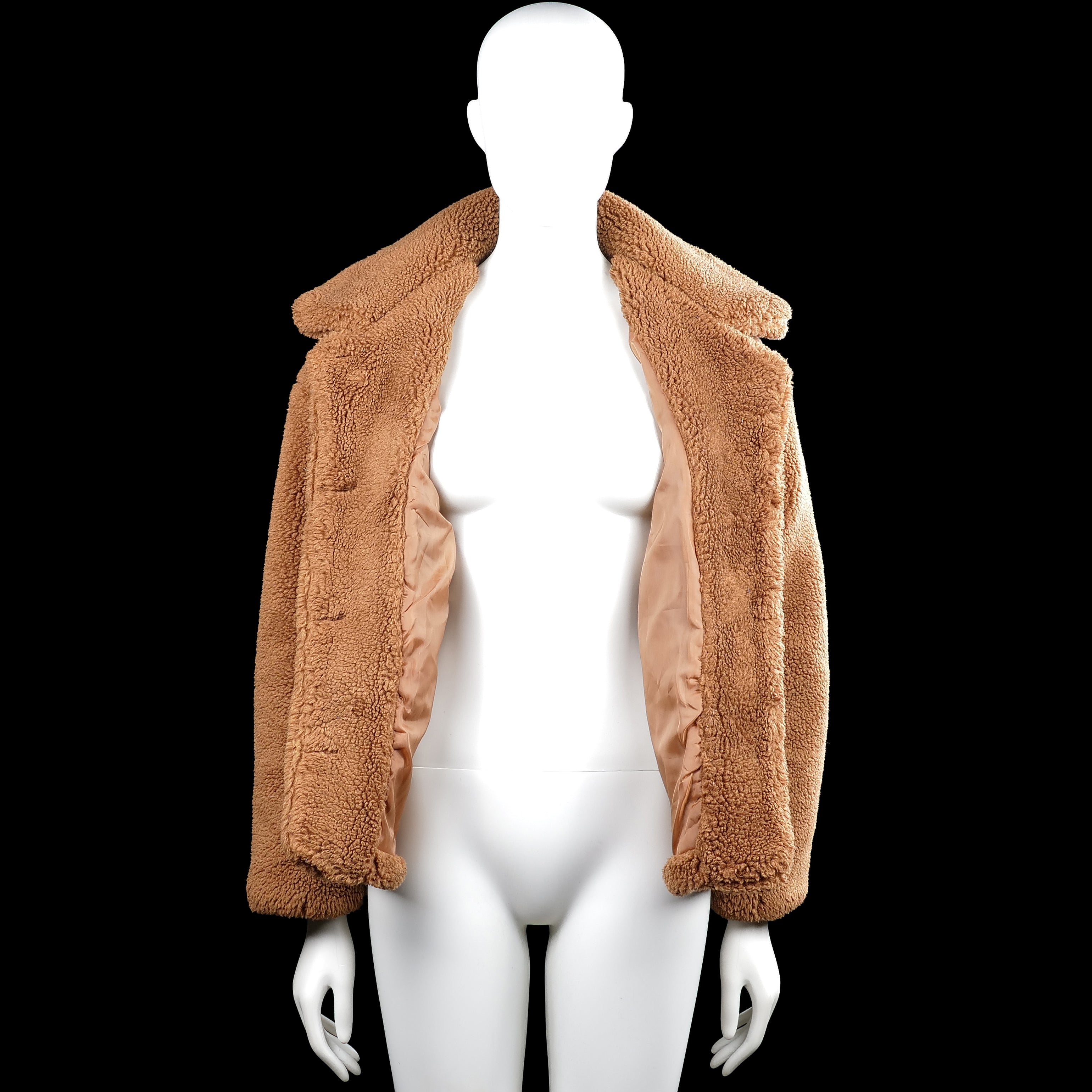 Fur jacket - Camel - Size L