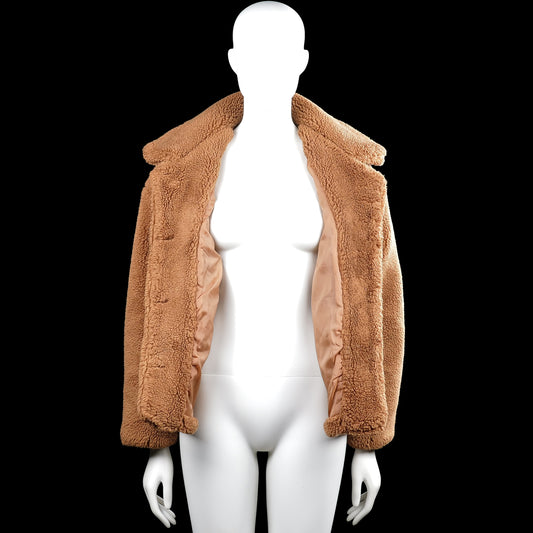 Fur jacket - Camel - Size L