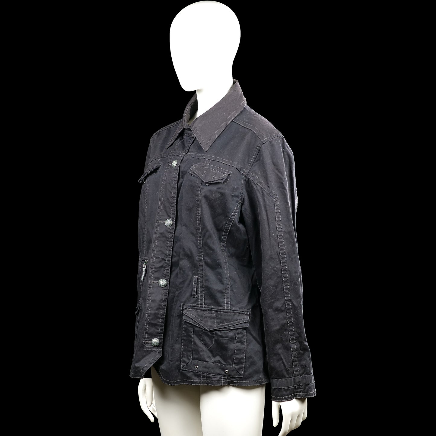 Safari jacket - Black - Size L