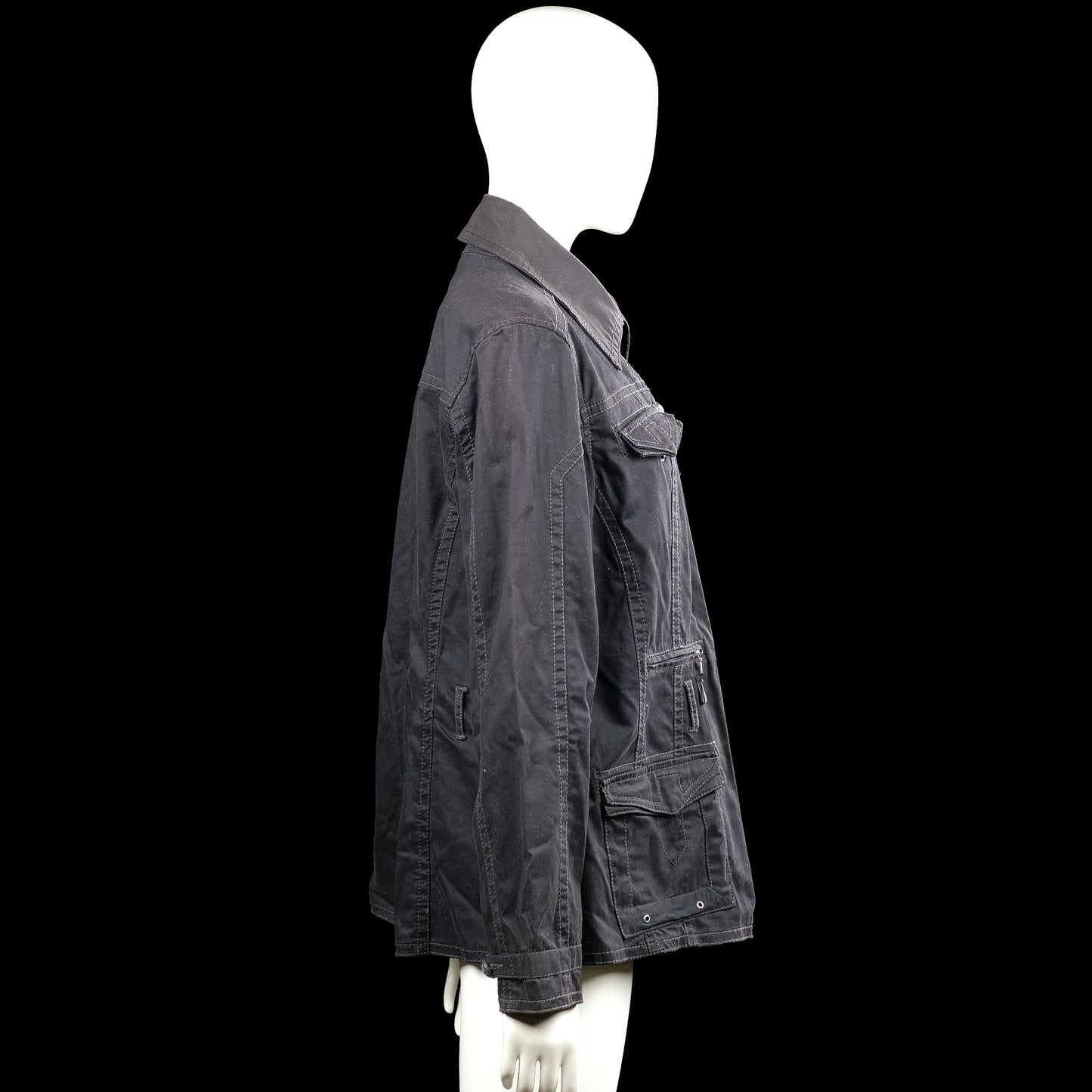 Safari jacket - Black - Size L
