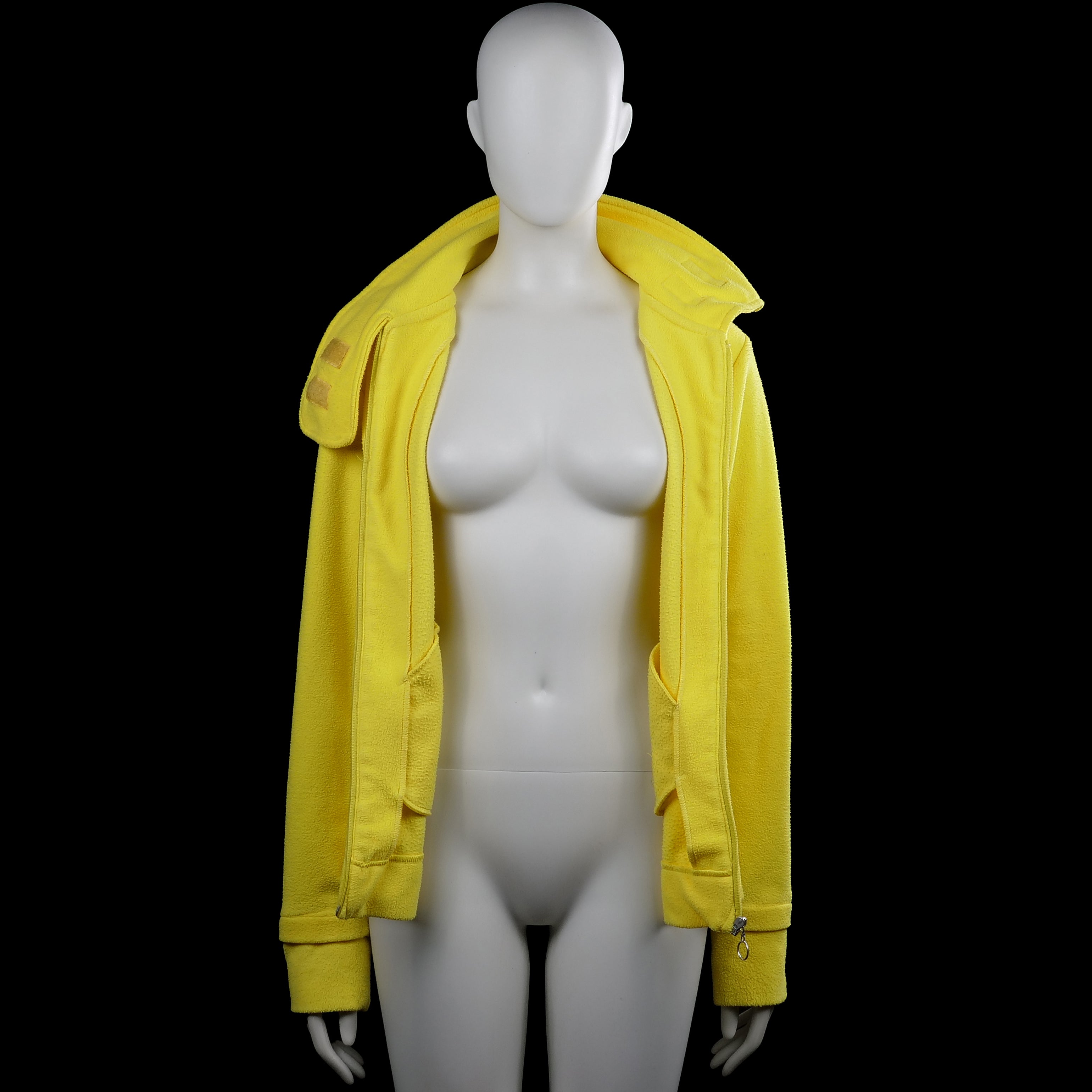 Fleece jacket - Yellow - Size M