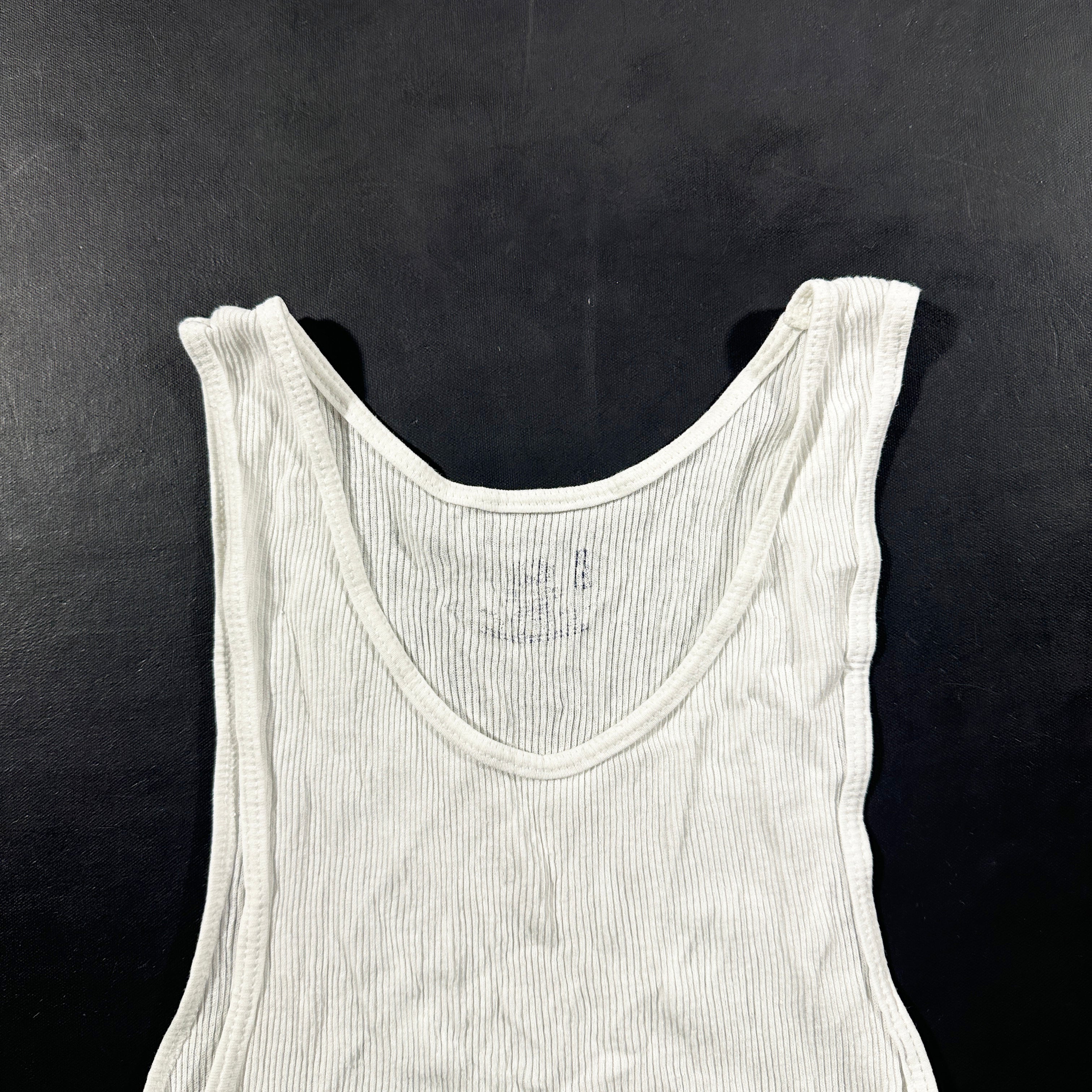 Tank top - White - Size S