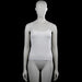 Tank top - White - Size S - White solid camisole with thin shoulder straps and a scoop neckline. Features a straight hem and no visible closures.