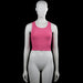 Soc - Tank top - Pink - Size XS - Pink solid sleeveless tank top with a scoop neckline and racerback. Straight hem with no visible closures.