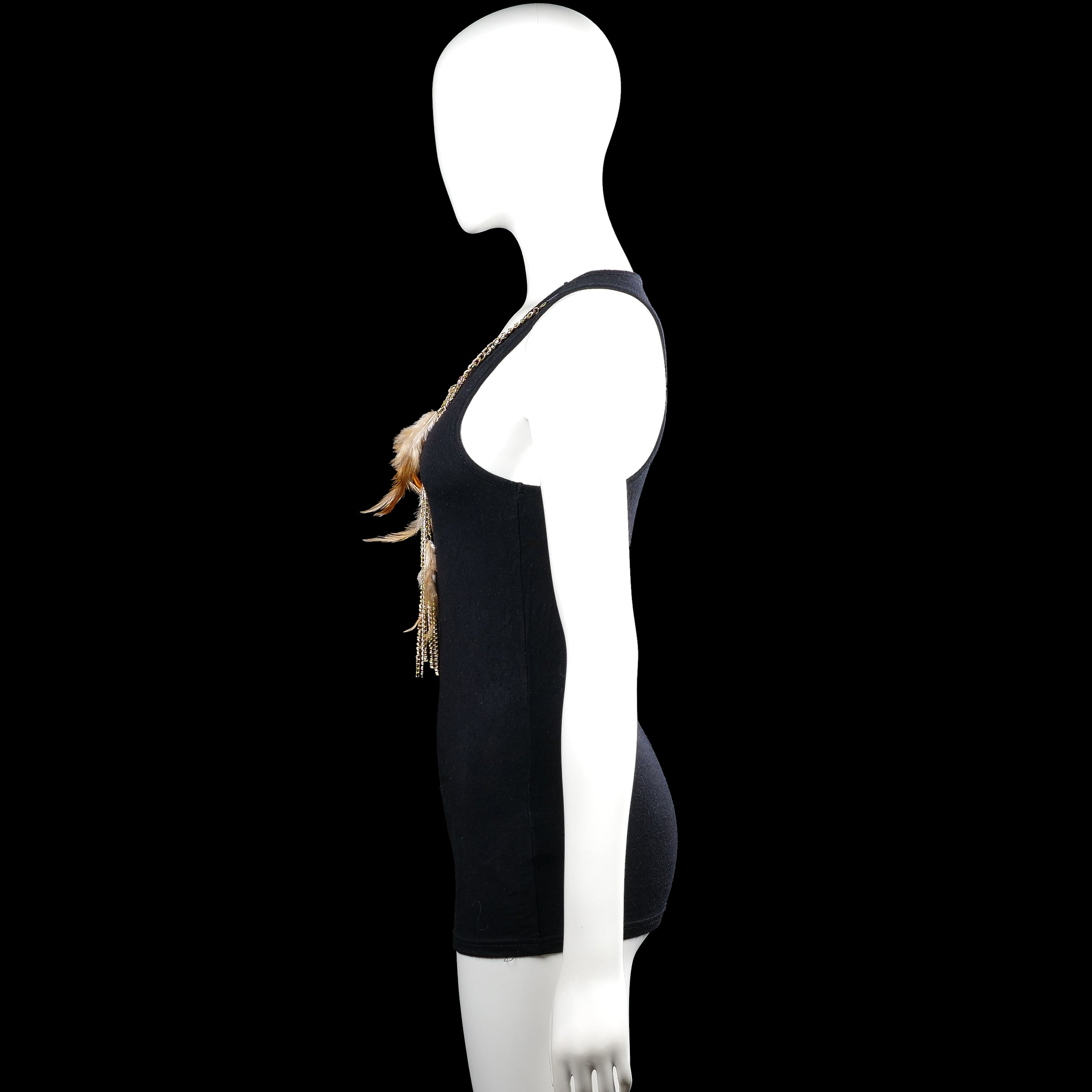 Tank top - Black - Size S