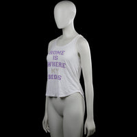 Tank top - White & Purple - Size 146, 152