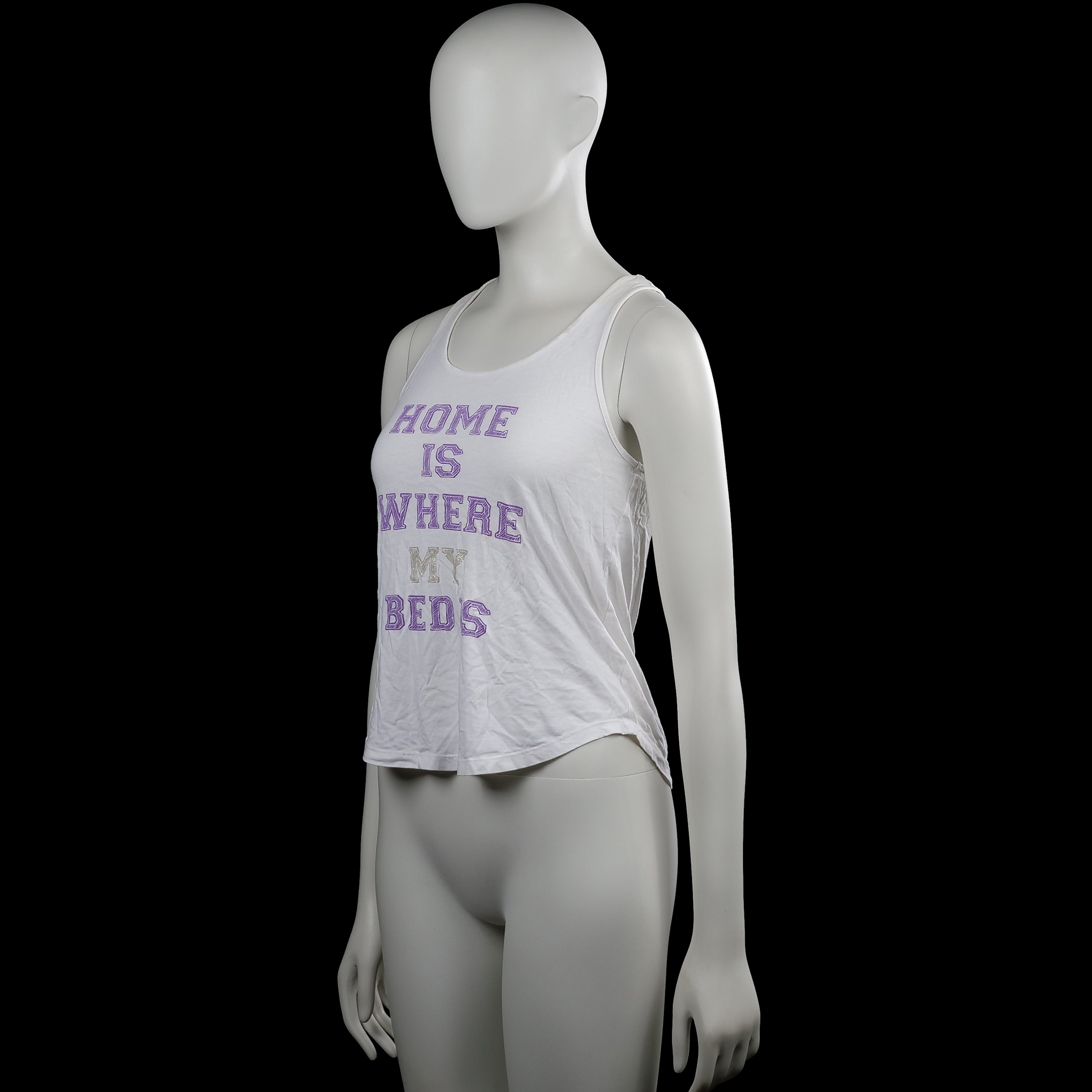 Tank top - White & Purple - Size 146, 152