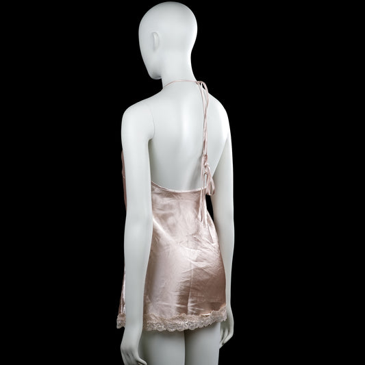 Tunic - Light Pink & Beige - Size M