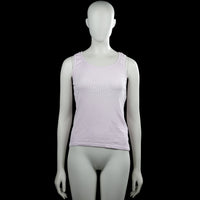 Crivit - Tank top - Lavender - Size S - Lavender solid sleeveless tank top with a scoop neckline and wide shoulder straps. Straight hem with plain edge trim at the neckline and armholes.