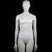 157 - Tank top - White - Size S - White solid camisole with thin shoulder straps and a scoop neckline. Straight hem with no visible closures.