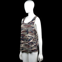 Tank top - Olive & Navy - Size M