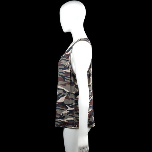 Tank top - Olive & Navy - Size M