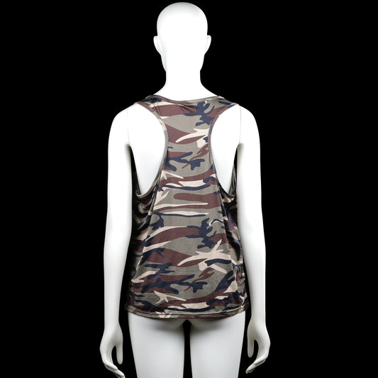 Tank top - Olive & Navy - Size M